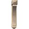 Ekena Millwork Thorton Arts and Crafts Rough Sawn Bracket w/ Offset Brace, Douglas Fir, 8"W x 38"D x 44"H BKT0806X38X44THR03RDF - alternate 4